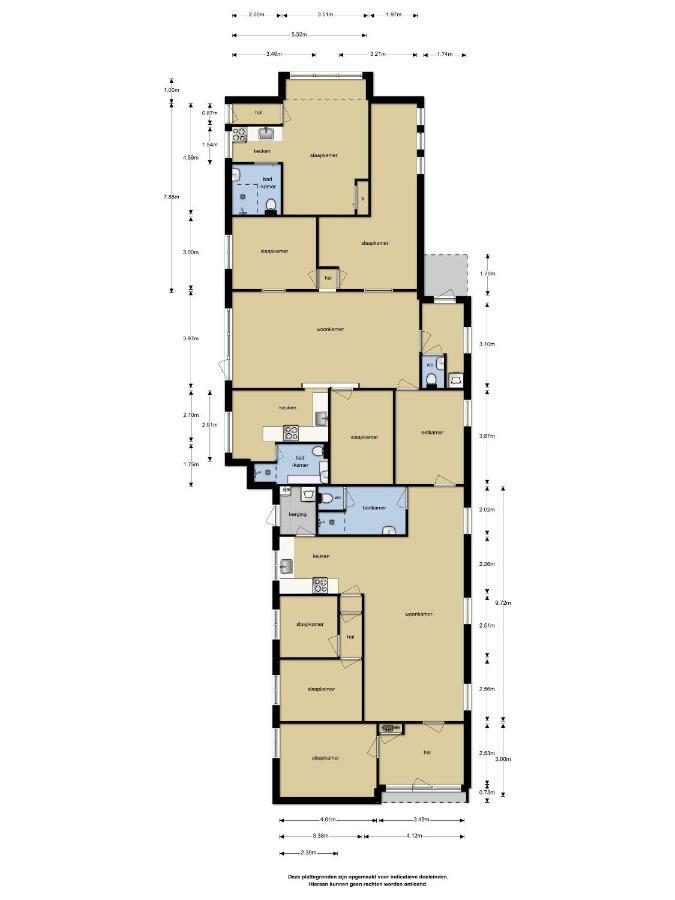 Sfeervol 6 Persoons Appartement - Van Alle Gemakken Voorzien! Bakkeveen Kültér fotó